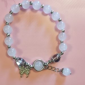 Fashion bead butterfly bracelet